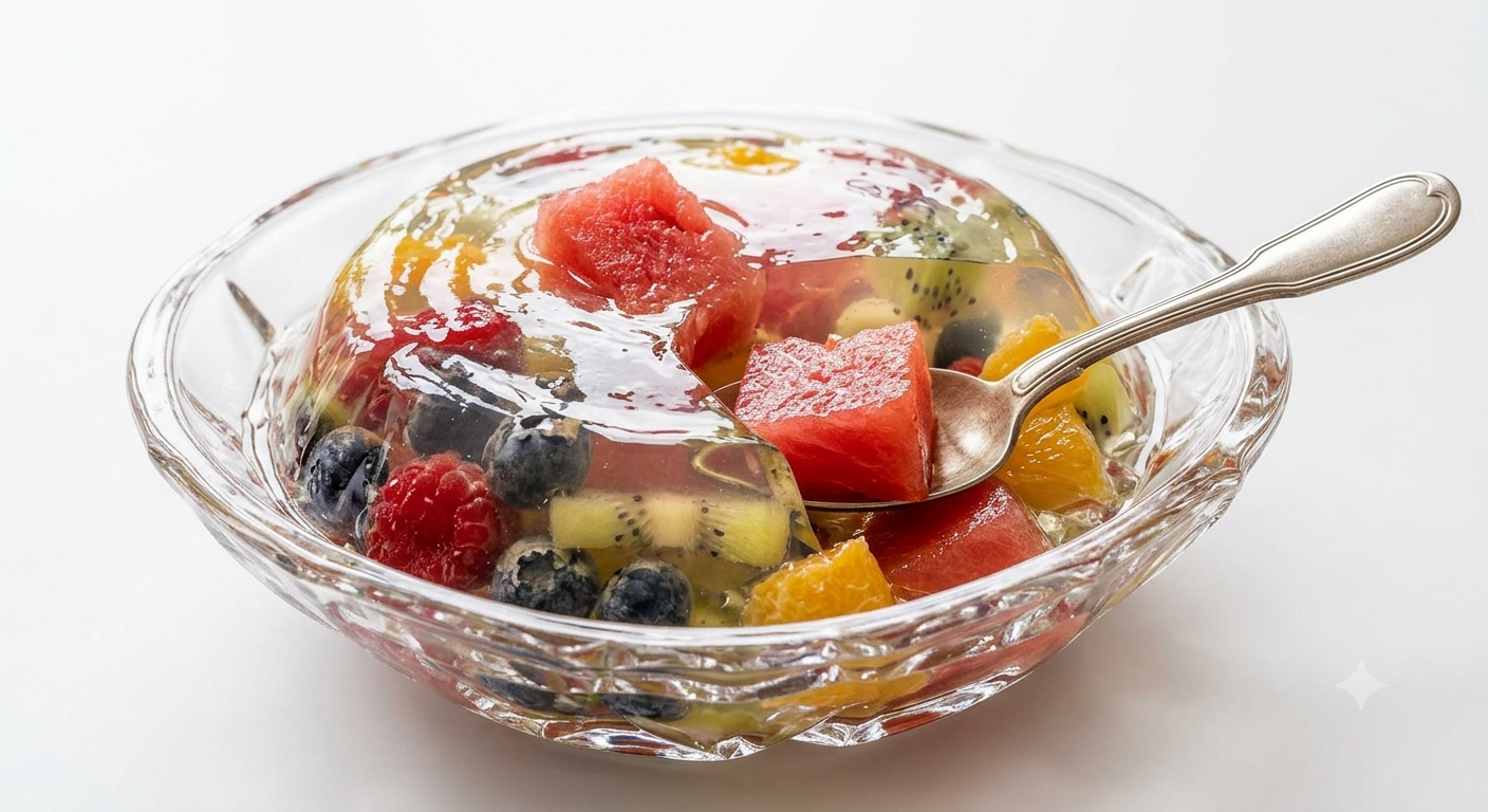 Gelatina di Frutta Vegana